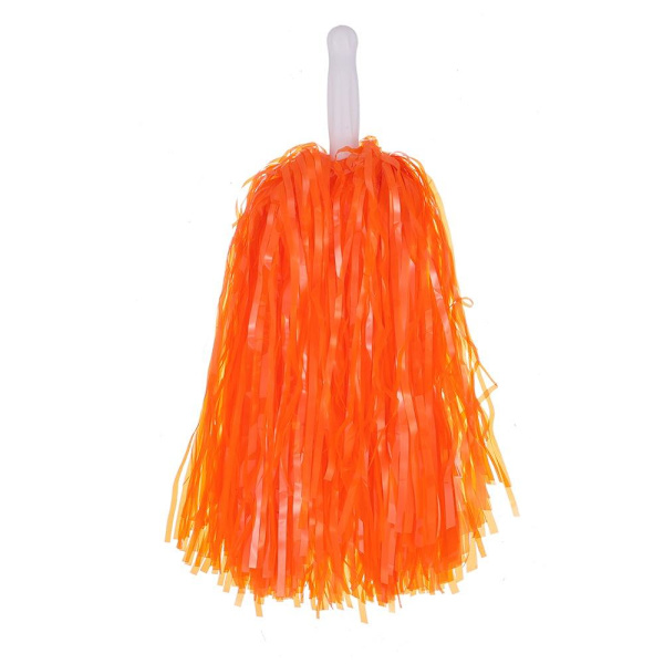 2 cheerleader pom poms cheerleading bileurheilupelien kilpailuun oranssi tyyli 2