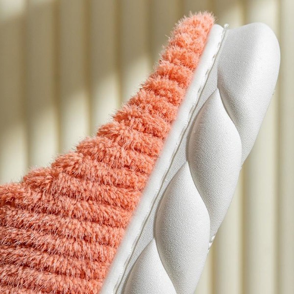 fluff tofflor varma tofflor innetofflor blå 40-41 (insida 26cm)