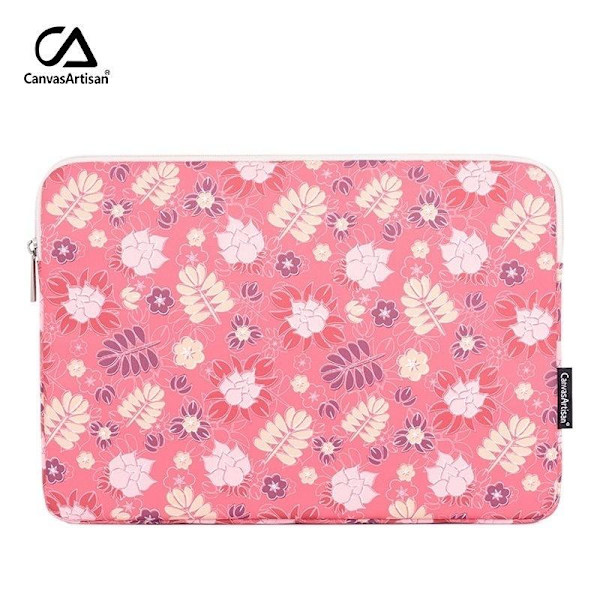 datorväska datorfodral / fodral till laptop bärbar dator rosa 13 tum