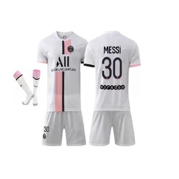 jalkapallopaita / jalkapallovaatteet messi lapsille / aikuisille jalkapallon kanssa lapset 16