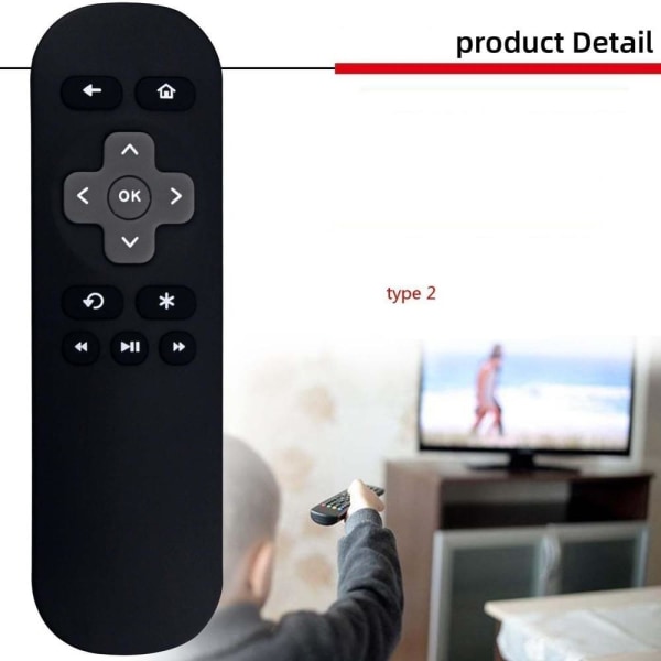 fjernkontroll erstatningsfjernkontroll for TELSTRA TV ROKU1 2 3 4 5 6 7 type 2