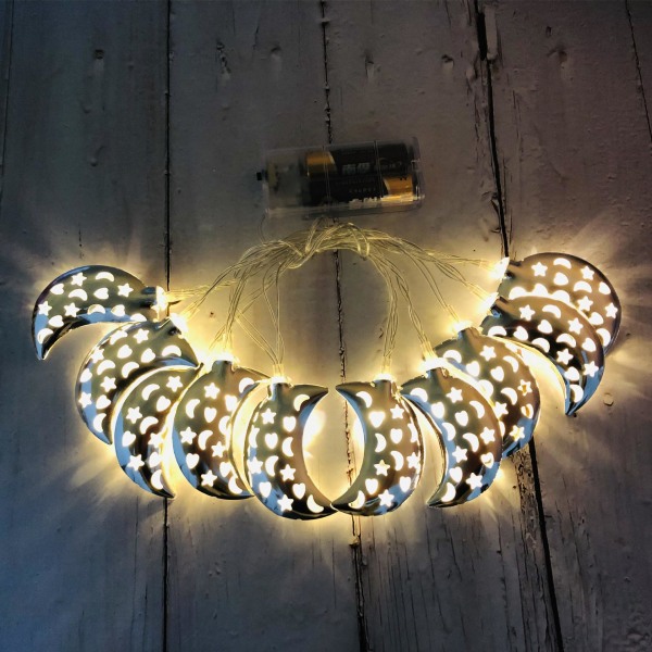 Ramadan eid mubarak dekorasjon led stripe lys Lengde 3m
