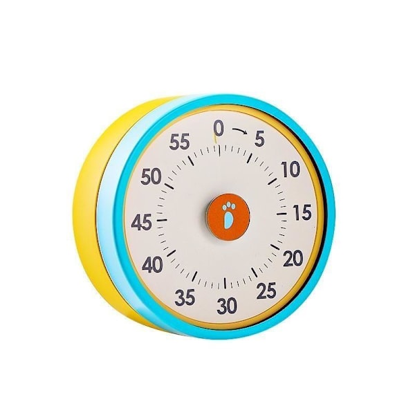 visuell timer 60min kökstimer blå/vit
