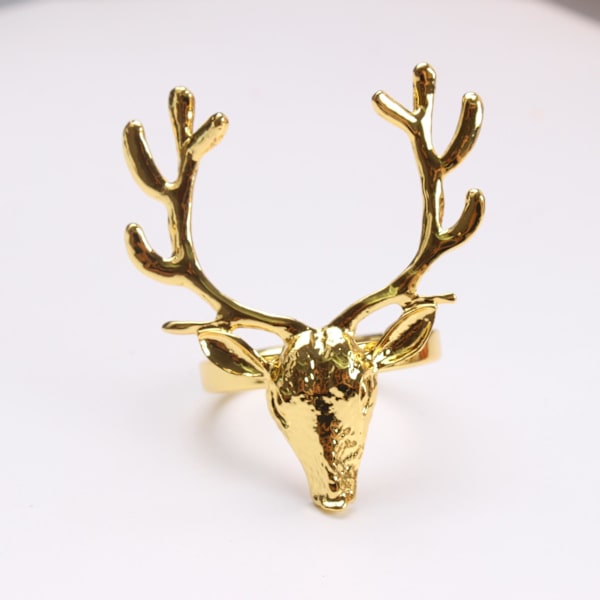 Servietringe Jul Thanksgiving Holidays Julepynt Julepynt ca 6 stk / elg 3