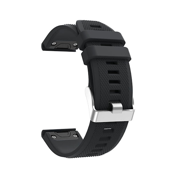armbånd silikone Garmin Fenix ​​​​7pro/fenix 5/6 instinkt sort