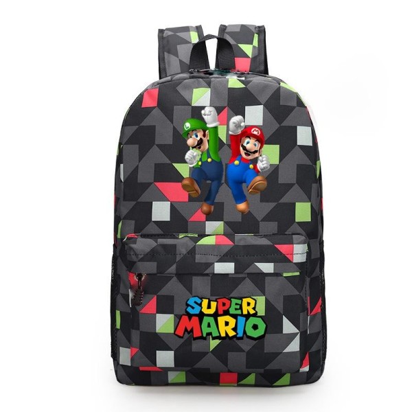 Mario ryggsäck barn ryggsäckar ryggväska 1st romb röd