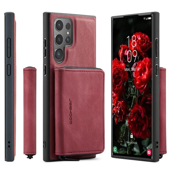 (Til Samsung Galaxy S20 Plus) Slankt tegnebogs etui med 3 kortpladser og 360° kamerabeskyttelse sort