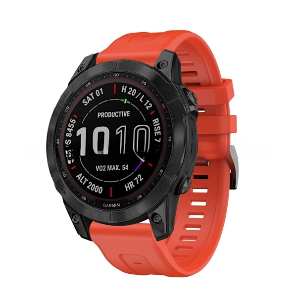 armbånd silikon Garmin Fenix ​​​​7pro fenix 6 grå