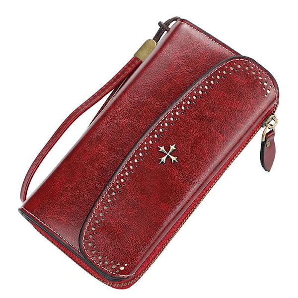 Baellerry Fashion Håndtasker Dame Læder Clutch Tasker Damer V lyserød 19 cm * 10,5 cm * 3 cm