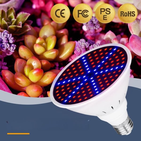växtbelysning lampa växtlampa växtbelysningen led lights E27-48 LEDs