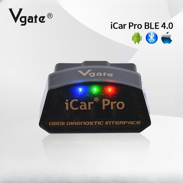 Vgate iCar Pro OBD2 -skanneri 4.0 Bluetooth -koodilukija - Tukee i kuten kuvassa