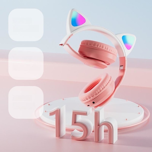 cat ears kuulokkeet langattomat cat bluetooth kuulokkeet Grøn