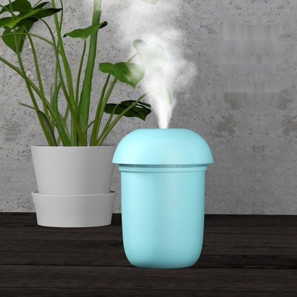 Luftfuktare aroma diffuser humidifier med led-ljus X5 grön