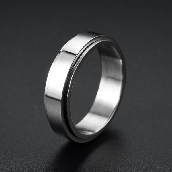 anti stress fidget spinner roterende ring ringe Koko 8 / 18,2 mm