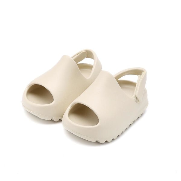 bløde hjemmesko slides sandaler sko hjemmesko børn hjemmesko abrikos 180 (indvendig længde 16,5-17 cm)