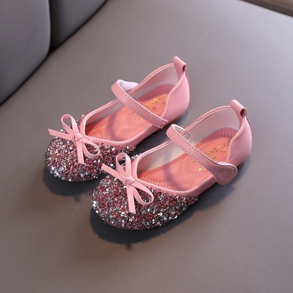 prinsesskor elsa skor barn festskor silverfärgad 16cm / size25