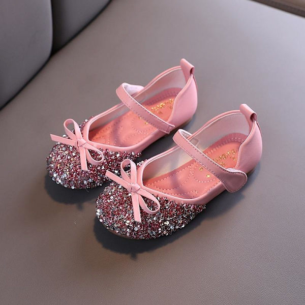 prinsesskor elsa skor barn festskor silverfärgad 21cm / size35