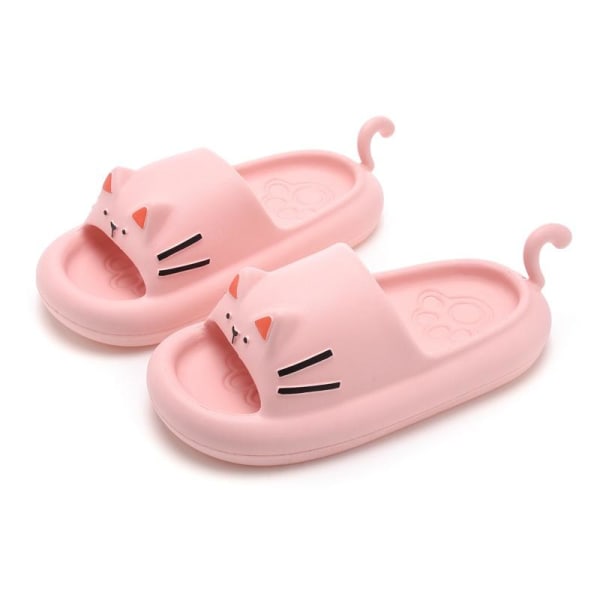 myke tøfler slides sandaler sko tøfler barn tøfler rosa 220