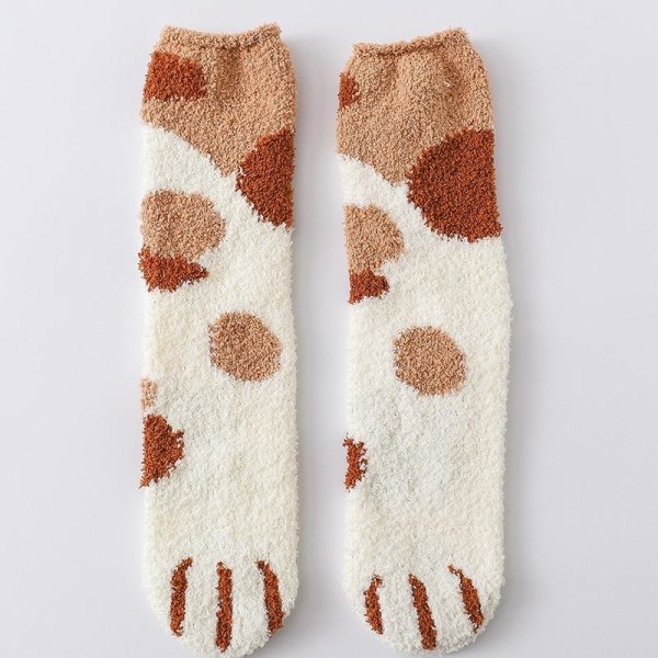 hyggelig varme søde fluffy sokker pakke med vinterstrømper 7 par