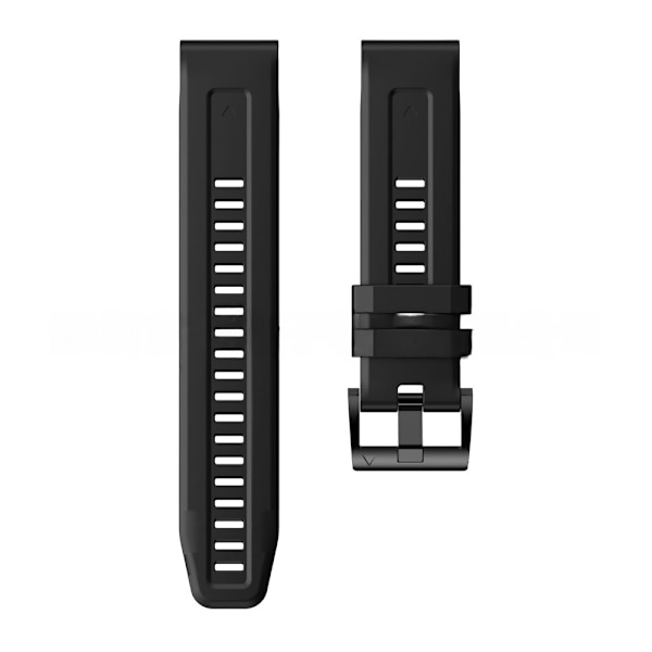 armbånd silikon Garmin Fenix ​​​​7pro fenix 6 svart