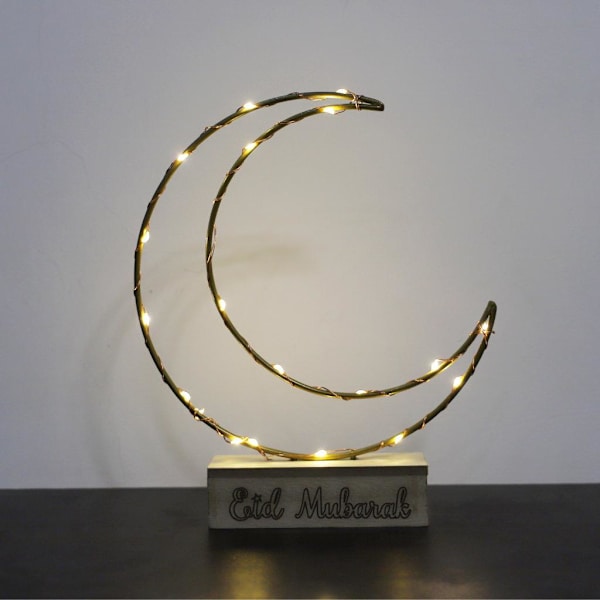 ramadan koristelu mubarak kareem lykta led valot jm00317