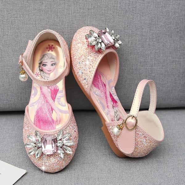 prinsessa elsa kengät lasten juhlakengät tyttö pinkki 16,5 cm / koko 25