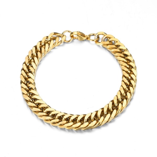 Enkel Eleganse Hummerlås Mansjett Armbånd - Moderne minimalistisk gull armbånd