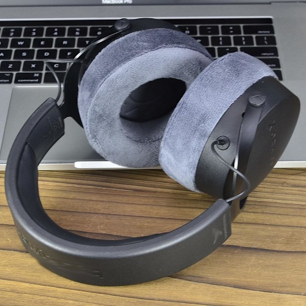 ørepuder eller hovedpude til Beyerdynamic DT700 Prox DT900 Pr sort stof