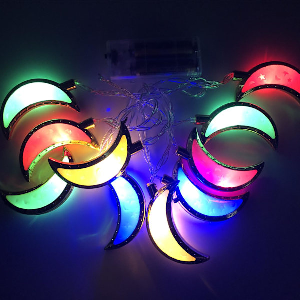 Ramadan eid mubarak dekorasjon led stripe lys Lengde 1,65m