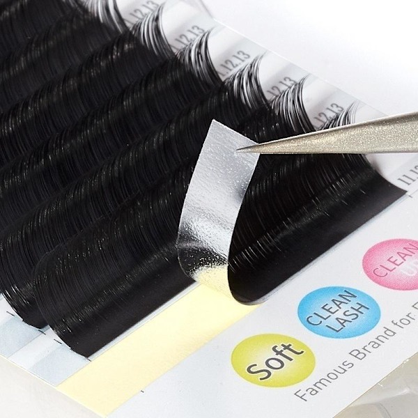 Eleganta Yelix Premium Fransar/fransförlängning/lashes Pack 0.07B-12.13.14mm