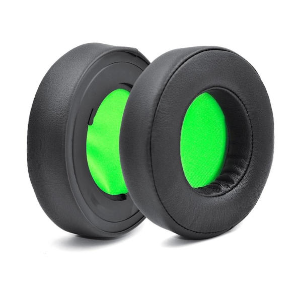 öronkuddar eller huvudkudde för Razer 7.1 V2 pro grön runda