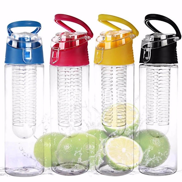 Vandflaske Creative outdoor sports frugtflaske gave rosenrød 800 ml