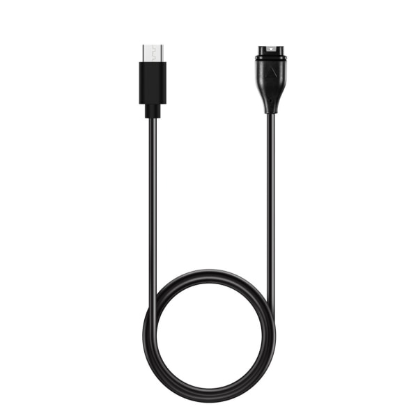 Yleinen latauskaapeli / lataustelakka Garmin-kelloille musta Type-C lataustelakka