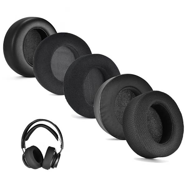 öronkuddar hörlurskuddar kuddar för Philips Audio Fidelio X2HR X svart läder X1 X2