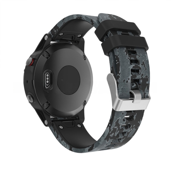 armbånd silikone Garmin Fenix ​​​​7pro / fenix 5 / forerunner 935 sort