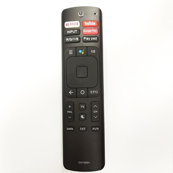 fjärrkontroll ersättning remote för Hisense ERF3I69H 55RG 50RG L Som på bilden