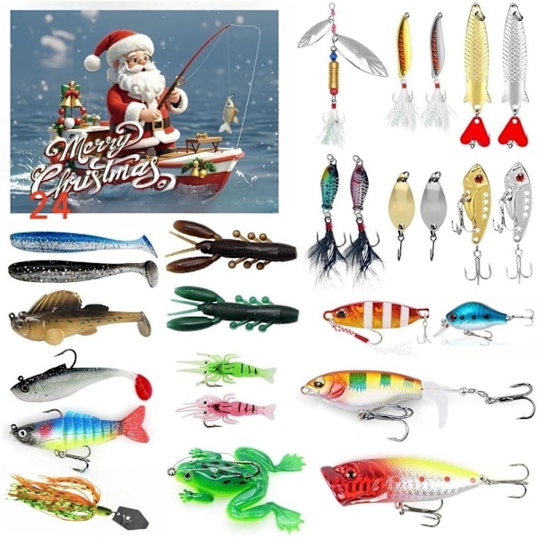 Julefiske-adventskalender: 24 topprangerte agn og utstyr - B