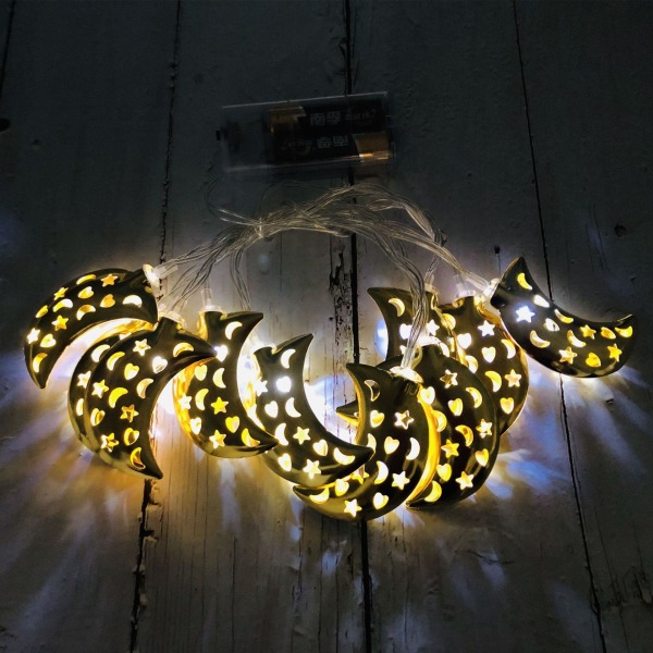 Ramadan eid mubarak koristeellinen led-nauhavalo Pituus 3m