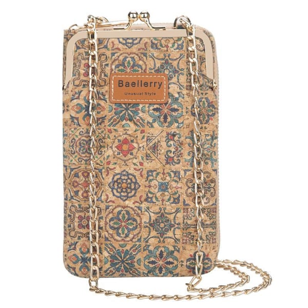 Baellerry Printing Naisten Olkalaukut Vintage Crossbody Laukut Naisten M kuten kuvassa 6 19 cm * 11 cm * 5 cm