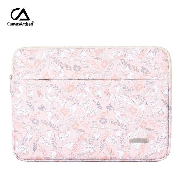 computertaske computertaske / etui til bærbar laptop lys rose 15 tommer