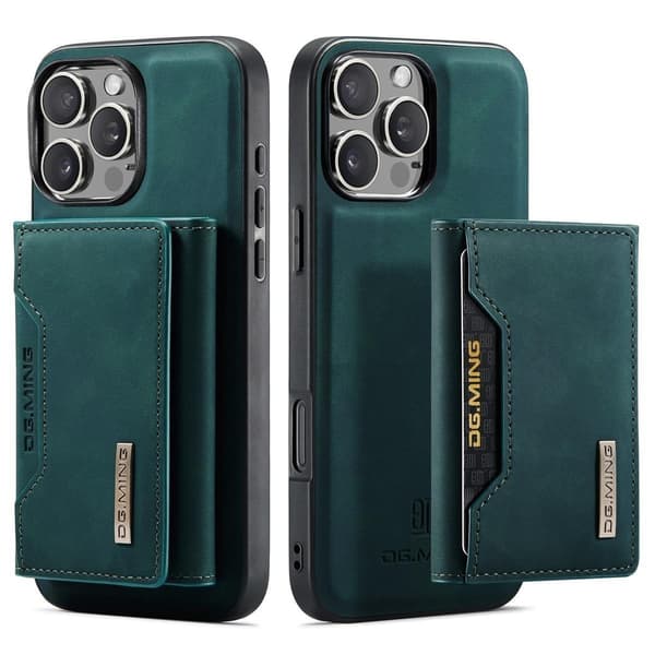 (For iPhone 16 Pro Max) DG.MING M2 Serien Avtakbart Telefondeksel grønn