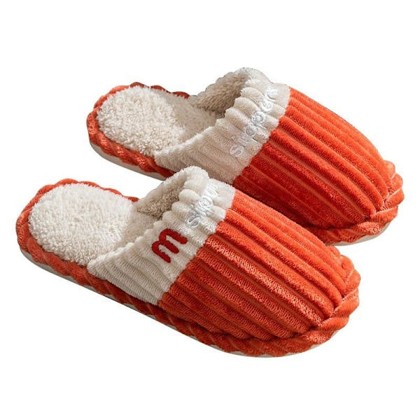 fluff hjemmesko varme hjemmesko laivastonsininen 42-43 (sisä 27 cm)