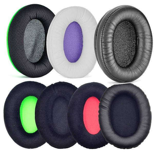 øreputer hodetelefonputer pads for Razer KAIRA X / Pro XBOX svart pu
