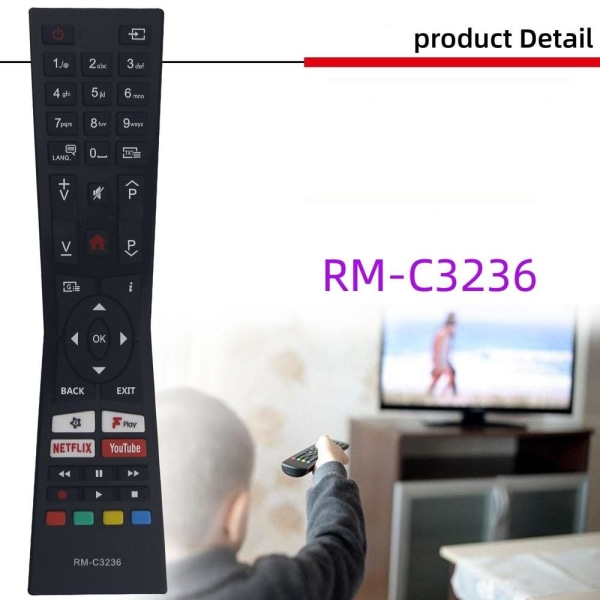fjärrkontroll ersättning remote för JVC RM-C3338 RC43101P RM-C32 RM-C3338
