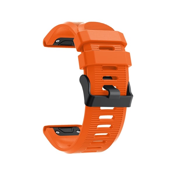 armbånd silikon Garmin Fenix ​​7x/5X/6x oransje