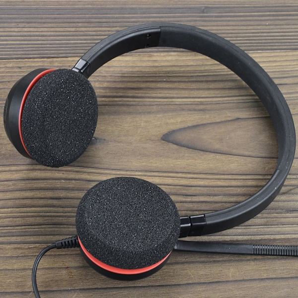øreputer hodetelefonputer pads for Jabra evolve 20 20se 30 30II svart