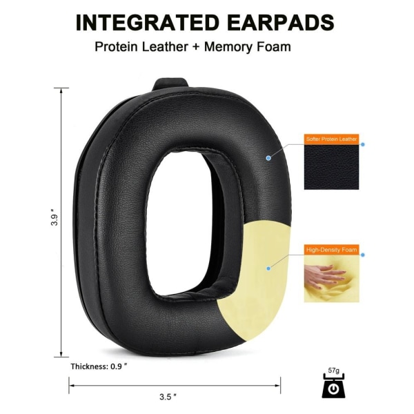 øreputer eller hodepute til Logitech astro A40TR stoff a