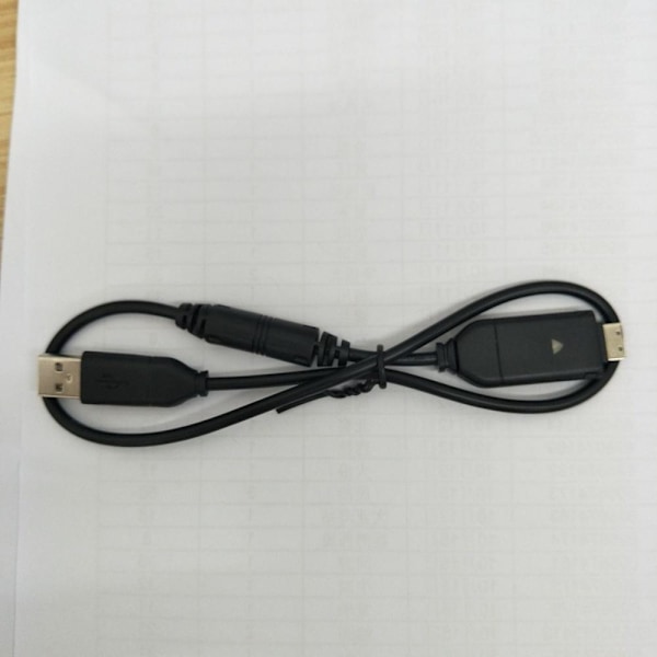 Samsung Digitalkamera USB-ladekabel og datakabel SUC-C3 C7 CB20U05A/ svart 0,5 meter med magnetring