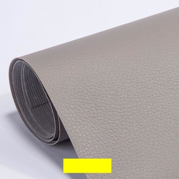 leather repair självhäftande läder leather repair fix grå 100*137cm 1st