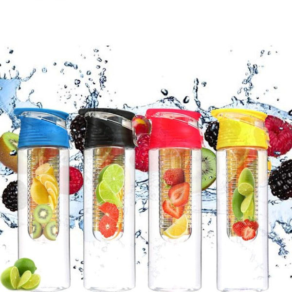 Vandflaske Creative outdoor sports frugtflaske gave blå 800 ml
